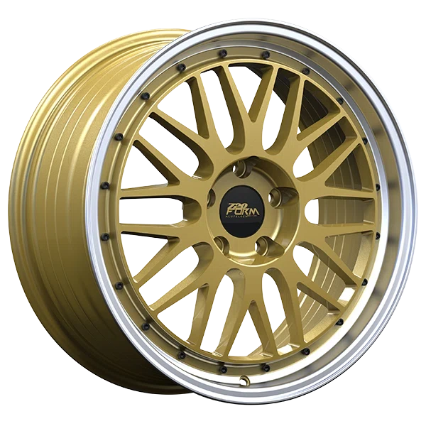 720 Form – FF14 – Gold – 17″x7.5″ 35mm – Summer Wheels – FF141701