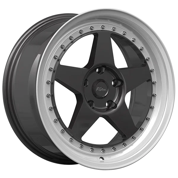 720 Form – FF15 – Gunmetal – 17″x8″ 35mm – Summer Wheels – FF151701