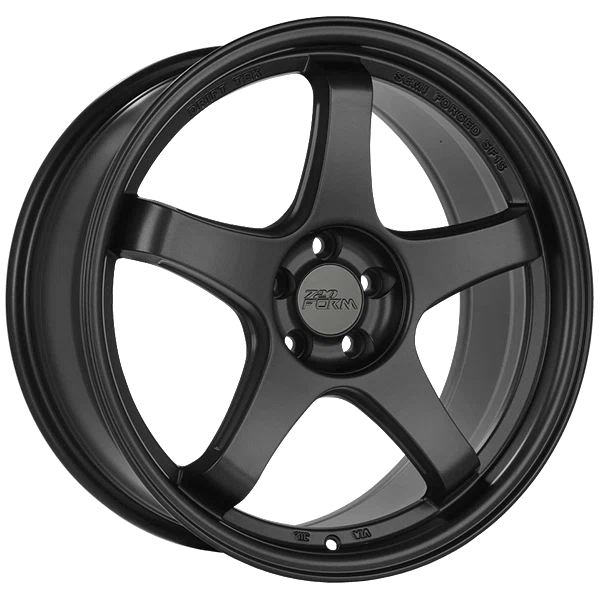 720 Form – FF6 – Black – 17″x7.5″ 35mm – All weather Wheels – FF61701