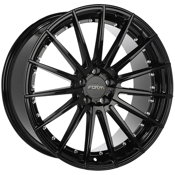 720 Form – RF3-V – Black – 20″x10.5″ 35mm – All weather Wheels – FF112002