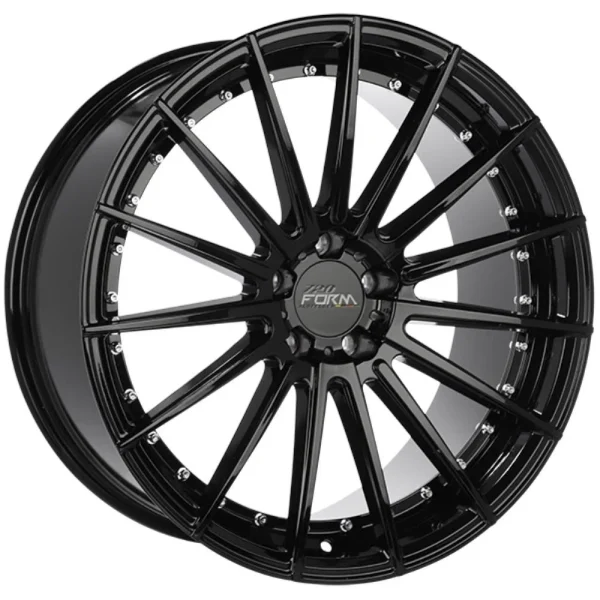 720 Form – RF3-V – Black – 20″x9″ 35mm – All weather Wheels – FF112010