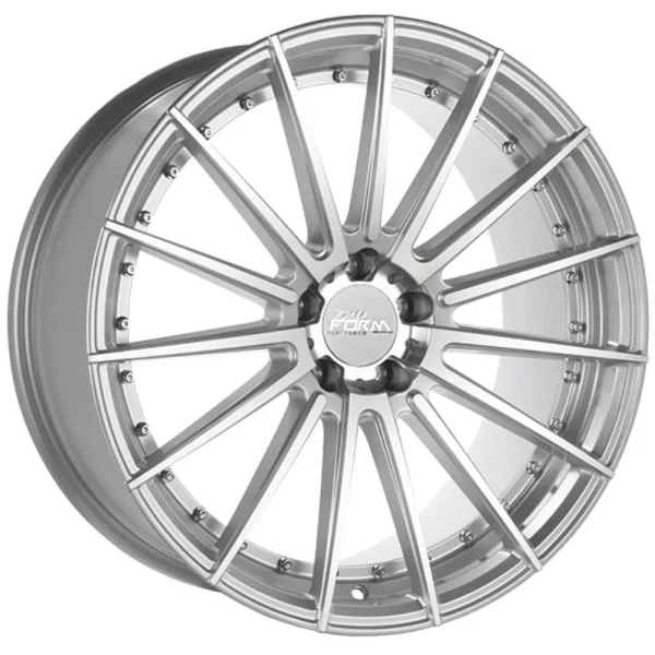 720 Form – RF3-V – Silver – 20″x9″ 35mm – Summer Wheels – FF112009
