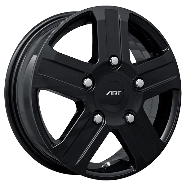ART – Replica 255 – Black – 16″x5.5″ 60mm – All weather Wheels – R25516001