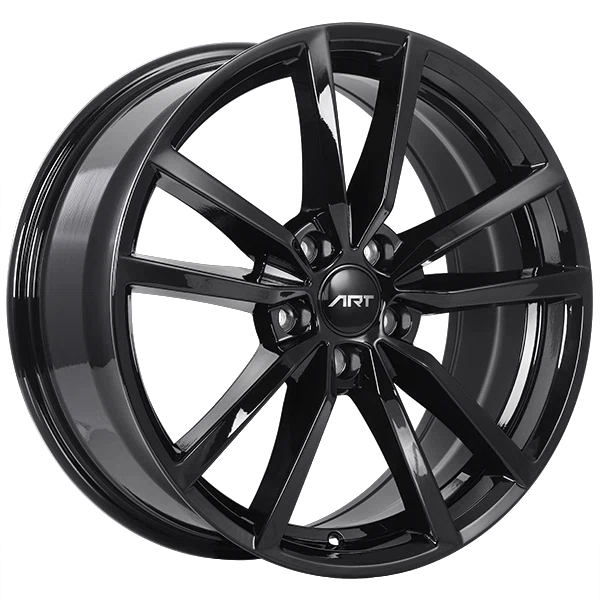 ART – Replica 75 – Black – 16″x7″ 45mm – All weather Wheels – R7516001