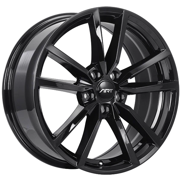 ART – Replica 75 – Black – 17″x7.5″ 45mm – All weather Wheels – R7517002