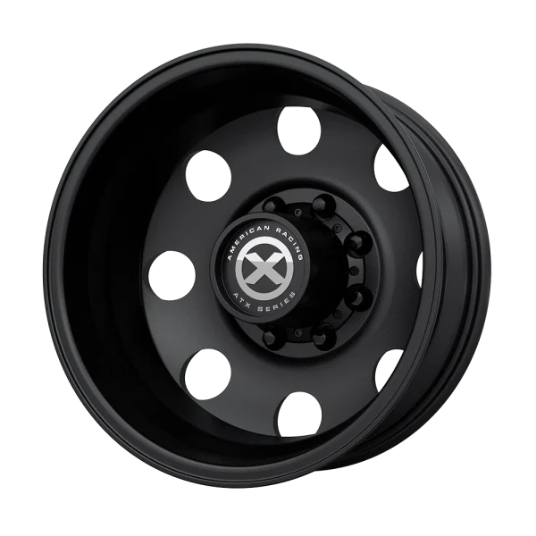 ATX Series – AX204 BAJA DUALLY – Black – 16″x6″ -134mm – All weather Wheels – AX204660807134N