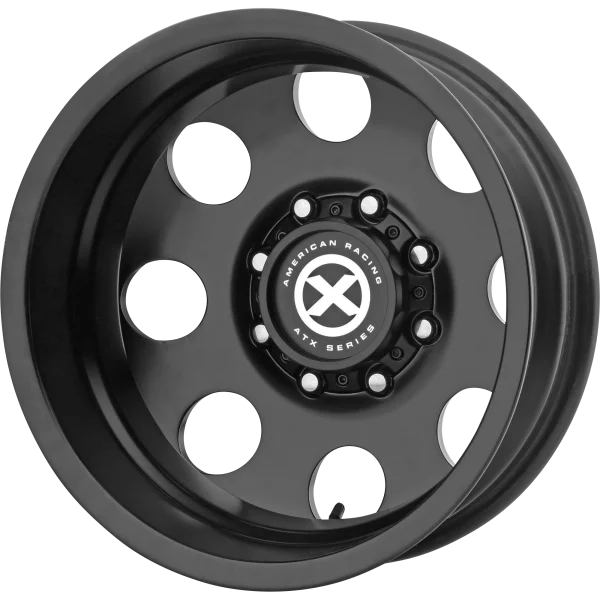 ATX Series – AX204 BAJA DUALLY – Black – 16″x6″ -134mm – All weather Wheels – AX204660877134N