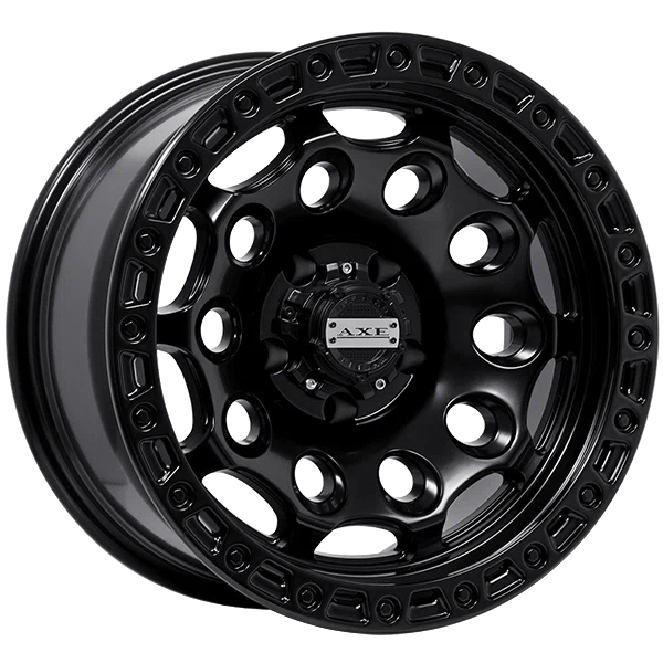 AXE Wheels – CHAOS – Black – 17″x9″ -40mm – All weather Wheels – AXE5002