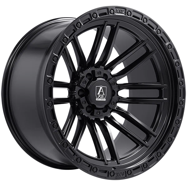 AXE Wheels – ICARUS – Black – 20″x10″ -19mm – All weather Wheels – AXE5003