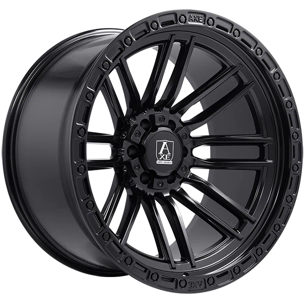 AXE Wheels – ICARUS – Black – 20″x10″ -19mm – All weather Wheels – AXE5004