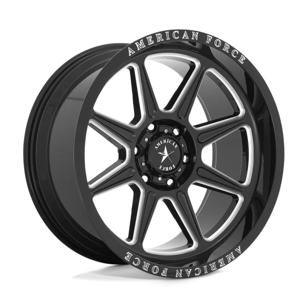 American Force Cast – AC002 TRAIL – Black – 20″x10″ -18mm – Summer Wheels – AC002BB20106318N