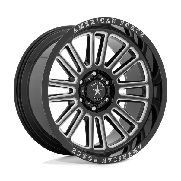 American Force Cast – AC003 WEAPON – Black – 20″x10″ -18mm – Summer Wheels – AC003BB20106818N
