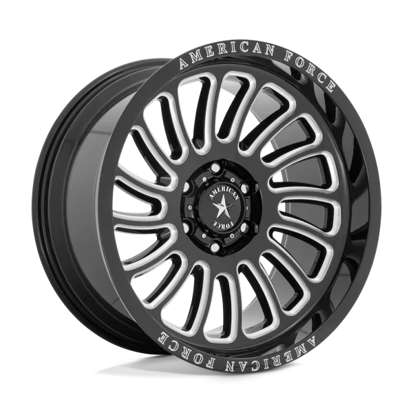 American Force Cast – AC004 VULCAN – Black – 20″x10″ -18mm – Summer Wheels – AC004BB20106318NL