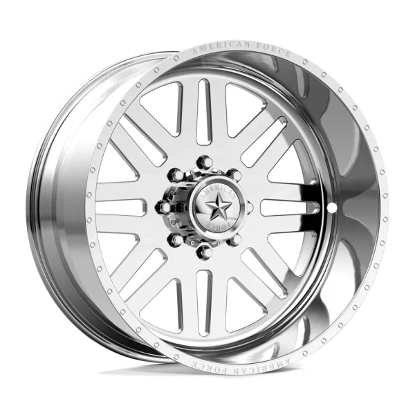 American Force – AFW 09 LIBERTY SS – Polished – 20″x10″ -25mm – Summer Wheels – AFTD09R78-1-21