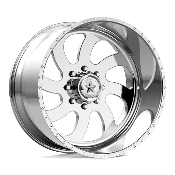 American Force Wheels – AFW BLADE – Polished – 22″x12″ -40mm – Summer Wheels – AFTJ76LR80-1-21
