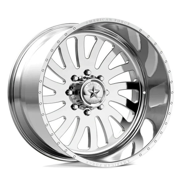 American Force Wheels – AFW OCTANE – Polished – 20″x12″ -33mm – Summer Wheels – AFTE74RS72-1-21