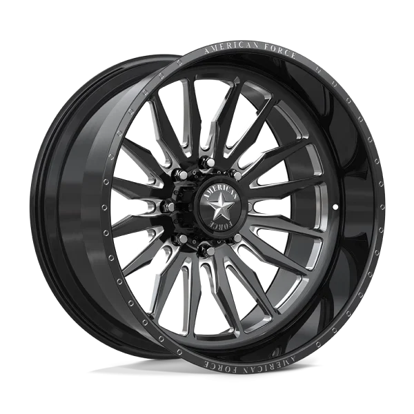 American Force Wheels – AFW PROVOKE CC – Black – 24″x12″ -55mm – Summer Wheels – AFTNCKH54R80-5-20