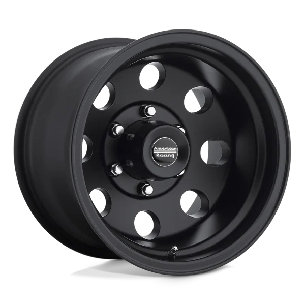 American Racing – AR172 BAJA – Black – 15″x10″ -43mm – All weather Wheels – AR1725173B
