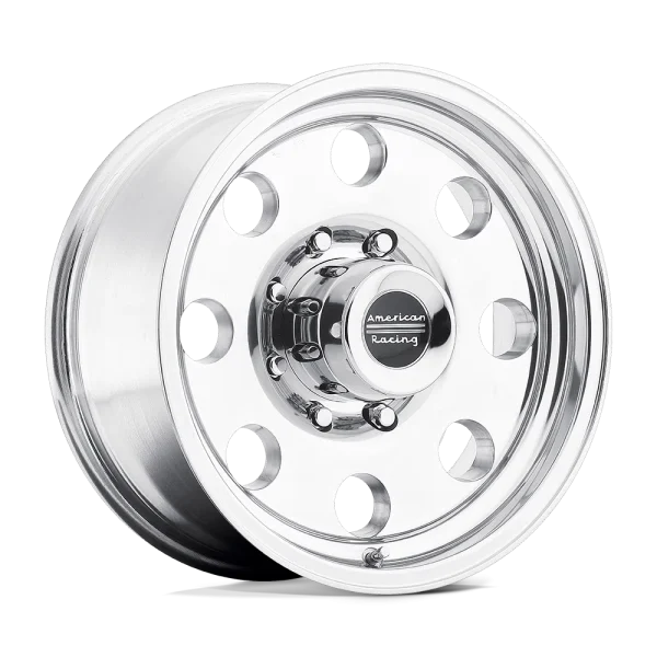 American Racing – AR172 BAJA – Polished – 15″x10″ -43mm – Summer Wheels – AR1725165