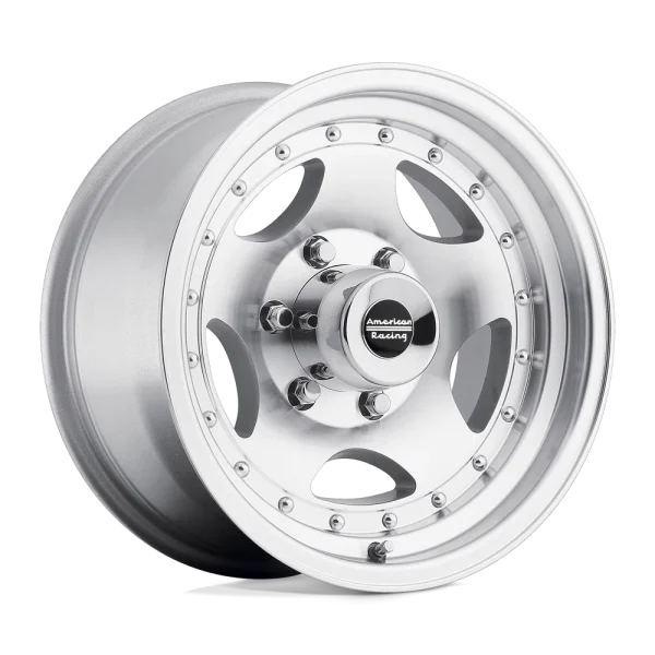 American Racing – AR23 – Silver – 15″x10″ -44mm – Summer Wheels – AR235165