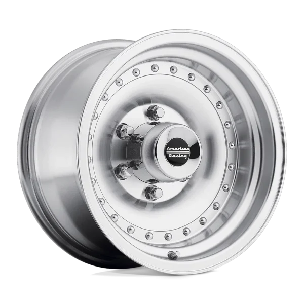 American Racing – AR61 OUTLAW I – Silver – 14″x7″ 0mm – Summer Wheels – AR614761