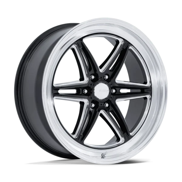 American Racing – AR953 GROOVE 6 DRAG – Black – 17″x10″ 35mm – Summer Wheels – AR953BE17106135