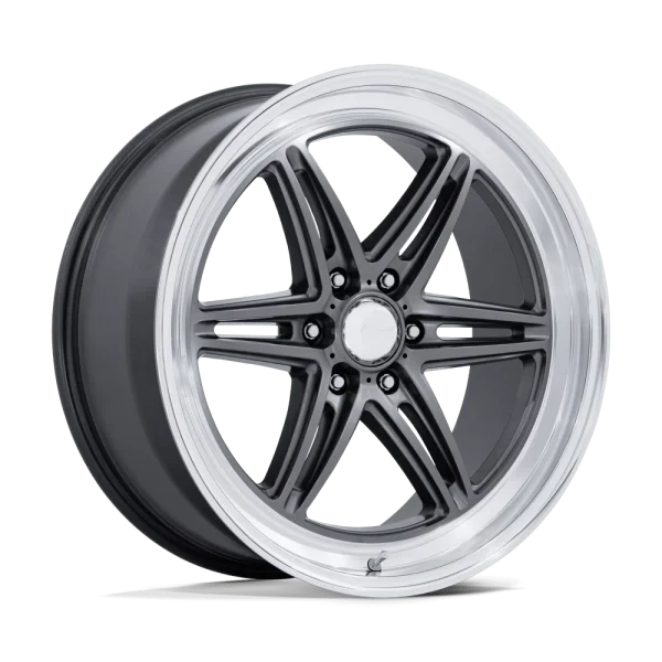 American Racing – AR953 GROOVE 6 DRAG – Grey – 17″x10″ 35mm – Summer Wheels – AR953AD17106135