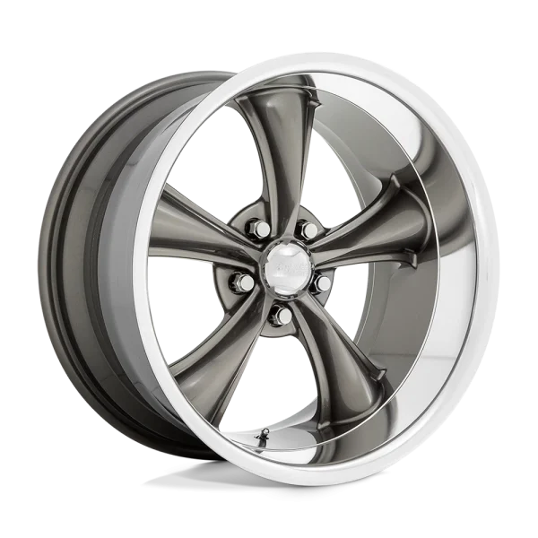 American Racing Vintage – VN338 BOSS TT – Gunmetal – 18″x8″ 2mm – Summer Wheels – VN338188012902US
