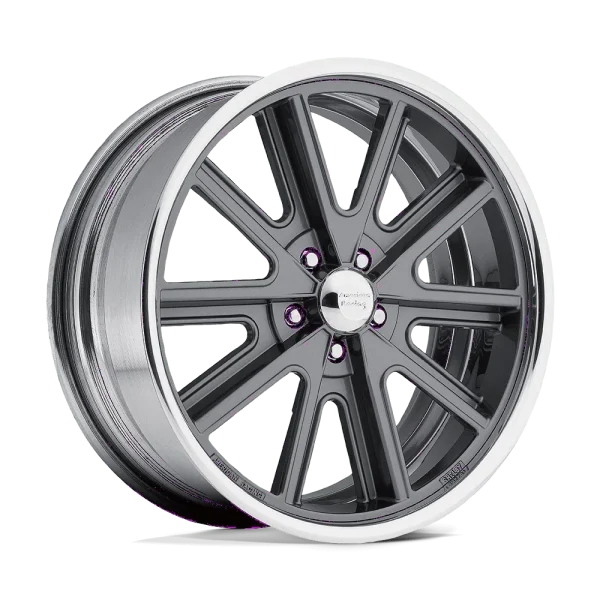 American Racing Vintage – VN407 COBRA – Grey – 17″x10″ 45mm – Summer Wheels – VN4077106172