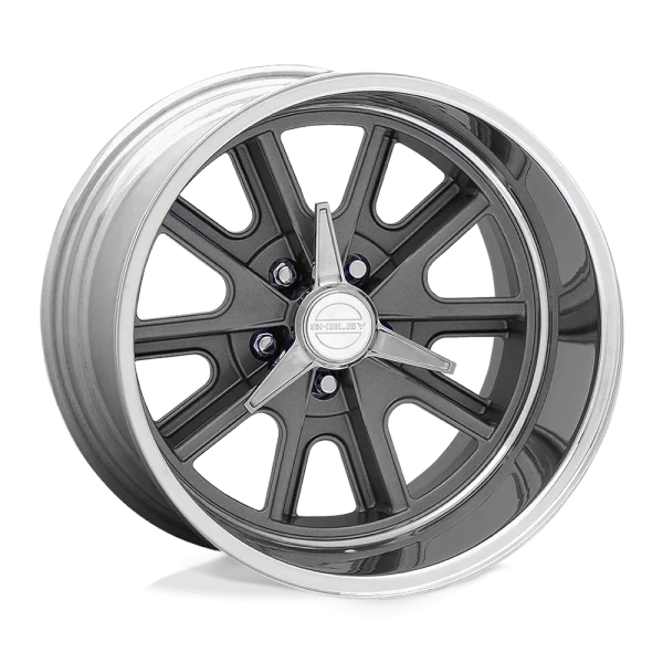 American Racing Vintage – VN427 SHELBY COBRA – Grey – 15″x10″ 19mm – Summer Wheels – VN427516562