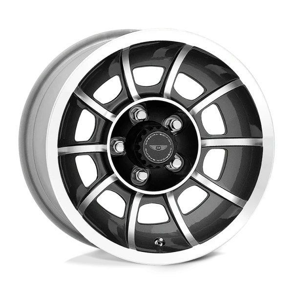 American Racing Vintage – VN47 VECTOR – Gunmetal – 15″x8.5″ 6mm – Summer Wheels – VN4758561