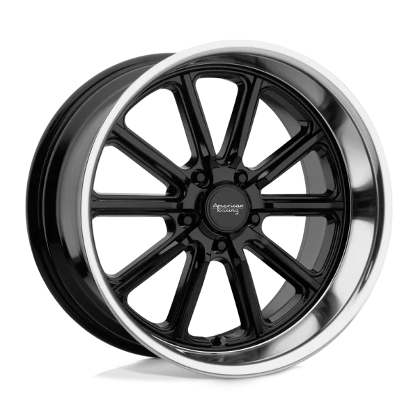 American Racing Vintage – VN507 RODDER – Black – 17″x7″ 0mm – Summer Wheels – VN50777012300