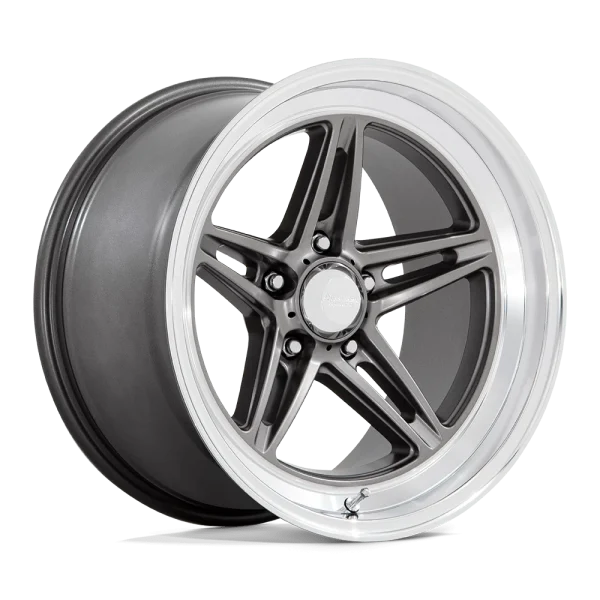 American Racing Vintage – VN514 GROOVE – Gunmetal – 18″x10″ 0mm – Summer Wheels – VN514AD18101200
