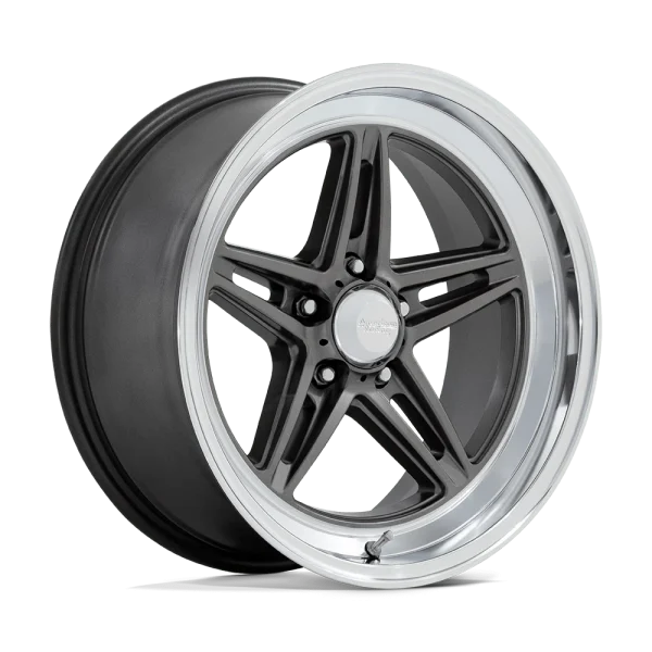American Racing Vintage – VN514 GROOVE – Gunmetal – 18″x10″ 12mm – Summer Wheels – VN514AD18101212