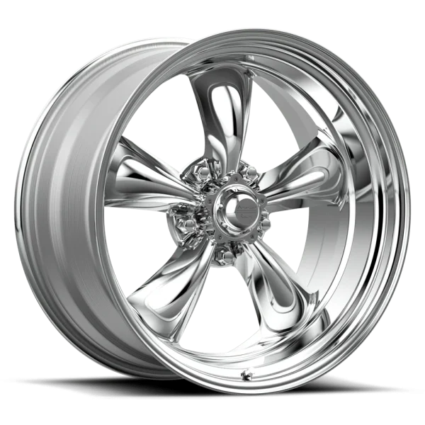 American Racing Vintage – VN515 TORQ THRUST II 1 PC – Polished – 15″x7″ -6mm – Summer Wheels – VN5155761US