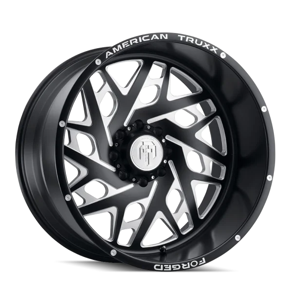 American Truxx – ARIES – Black – 22″x12″ -44mm – Summer Wheels – ATF1909-22283-44M