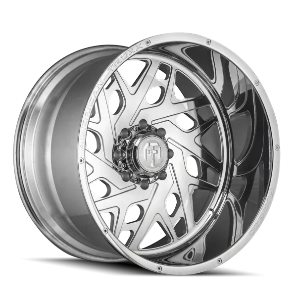 American Truxx – ARIES – Chrome – 22″x12″ -44mm – Summer Wheels – ATF1909-22270-44P