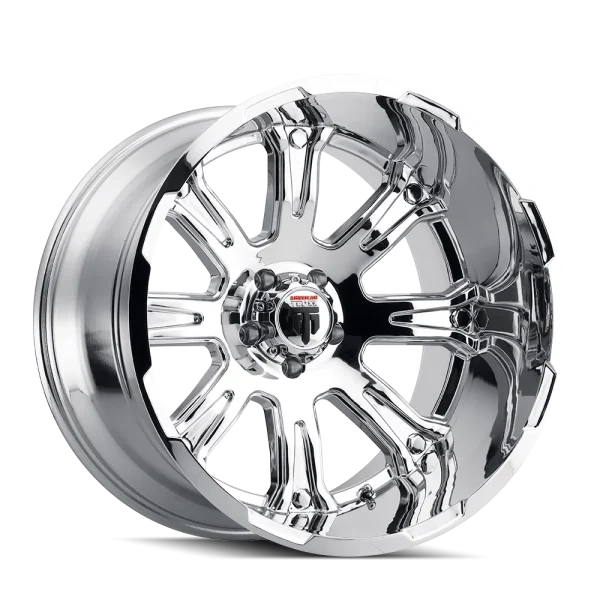 American Truxx – BOMB – Chrome – 20″x12″ -44mm – Summer Wheels – AT154-2273C-44