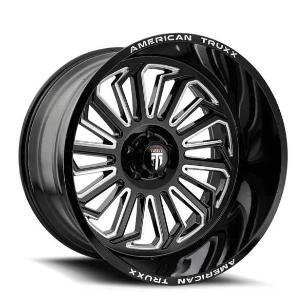 American Truxx – BUTCHER – Black – 20″x10″ -24mm – Summer Wheels – AT1916-2170M