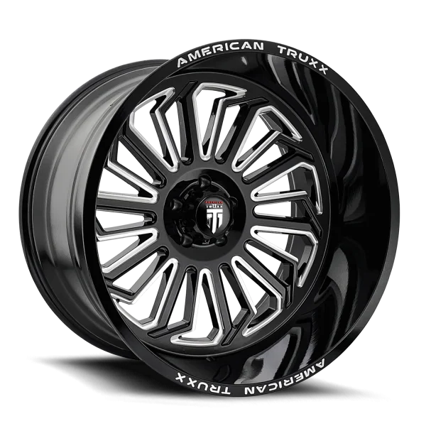American Truxx – BUTCHER – Black – 20″x10″ -24mm – Summer Wheels – AT1916-2136M