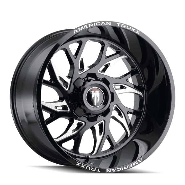 American Truxx – DESTINY – Black – 20″x10″ -24mm – Summer Wheels – AT1913-2137M-24