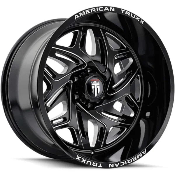 American Truxx – EUPHORIA – Black – 20″x10″ -19mm – Summer Wheels – AT1914-2183BM