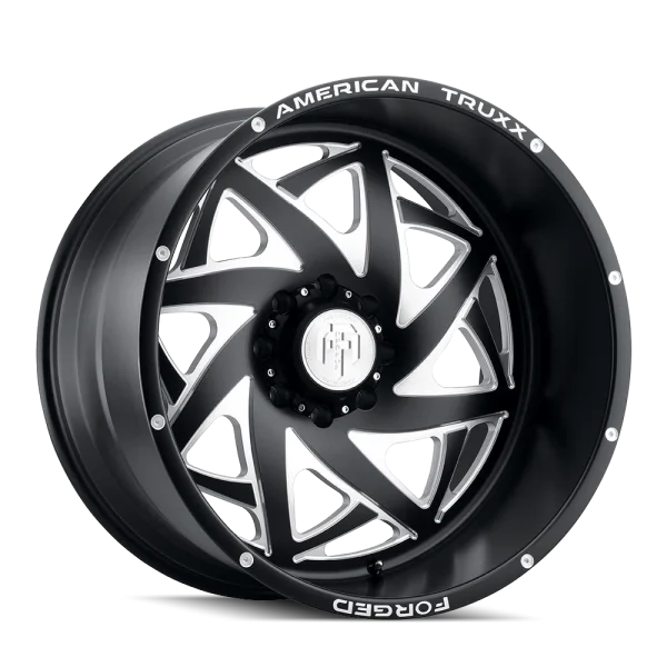 American Truxx – KRONOS – Black – 24″x14″ -76mm – Summer Wheels – ATF1910-24483-76M