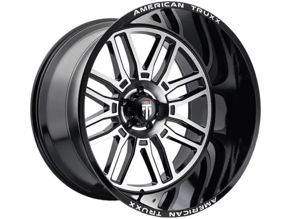 American Truxx – RESTLESS – Black – 20″x10″ -25mm – Summer Wheels – AT1915-2178BM