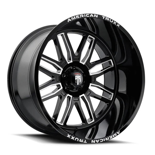American Truxx – RESTLESS – Black – 20″x10″ -25mm – Summer Wheels – AT1915-2136M