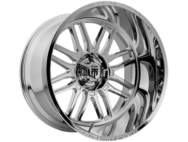 American Truxx – RESTLESS – Chrome – 20″x10″ -25mm – Summer Wheels – AT1915-2183C