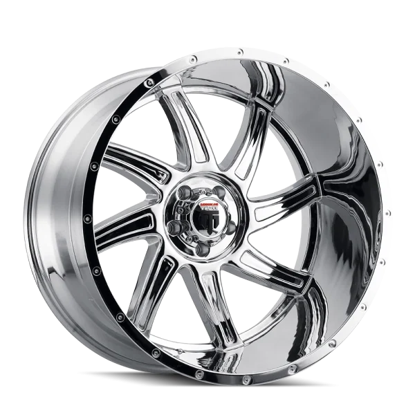 American Truxx – VORTEX – Chrome – 20″x10″ -24mm – Summer Wheels – AT162-2173C-24