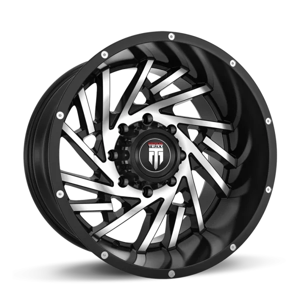 American Truxx – WEB – Black – 20″x10″ -24mm – Summer Wheels – AT161-2150BM-24