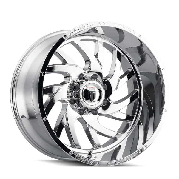 American Truxx – XCLUSIVE – Chrome – 22″x12″ -44mm – Summer Wheels – AT1907-22273C-44