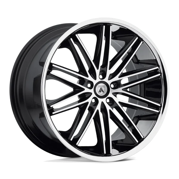 Asanti Black – ABL-10 POLLUX – Black – 20″x8.5″ 35mm – Summer Wheels – ABL10-20855235MS
